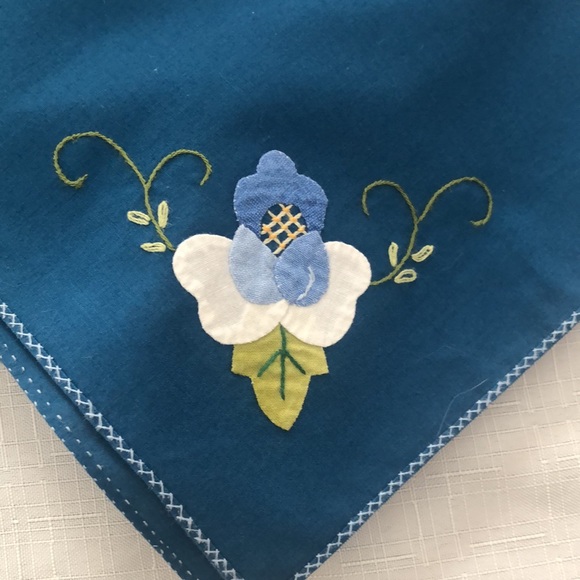 Embroidered and Appliqué Napkins - Picture 2 of 4